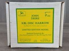 John Deere KBL Disc Harrow Empty Box-1/16, Penn-Dutch Promotions & John Deere Umbrella