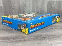 Farm Country Sale Barn Set 95 Pieces,  Ertl, Missing Pieces, Not Complete