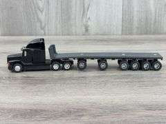 Freightliner 120 Conventional Truck-Ertl W/Custom Trailer, 1/64