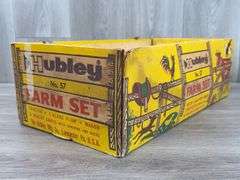 Hubley Farm Set No. 57 Empty Box, Has Been Taped