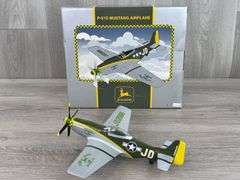 John Deere P-51D Mustang Airplane, 8 3/4”, SpecCast