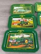 John Deere Metal Trays, S&P Shakers & Bucket