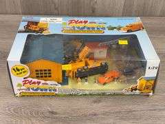 Play Town 16 Pcs Construction Series Playset, 1/72, New-Ray