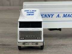 Mack Kenny A. Mack Trucking Company Bryan OH Truck W/Trailer, 1/64, Ertl