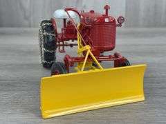 IH McCormick Farmall Cub W/Snow Blade & Chains, 1/16, SpecCast