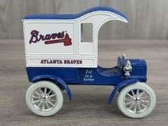 Atlanta Braves Ford Bank, 5”, Ertl, 1st In A Series, Missing Key