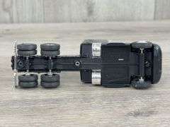 WhiteGMC Plainfield Trucking Truck W/Livestock Trailer-Ertl & Kenworth T600A Truck W/Bottom Dump Trailer-Custom, 1/64