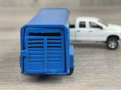 Dodge Ram 2500 Pickup W/Livestock Trailer & Pickup W/Livestock Trailer, 1/64, Custom