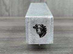 Tri-Axle Cattle Trailer, 1/64, Aluminum, Custom