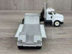 Workhorse Truck W/Drop Deck Trailer, 1/64, Custom, Wilcol Farm Toys