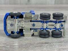 WhiteGMC Plainfield Trucking Truck-Ertl W/Custom Trailer W/Pup, 1/64