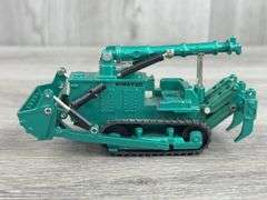 Mini Power Komatsu D155W Amphibious Dozer W/Ripper, 1/60, Shinsei