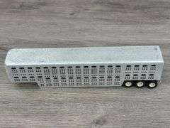 Tri-Axle Cattle Trailer, 1/64, Aluminum, Custom