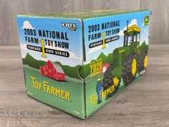 John Deere 7020 Diesel 4WD Duals, 1/32, 2003 NFTS, Toy Farmer