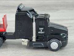 Kenworth T600A Day & Night Truck-Ertl W/ Custom Lumber Trailer W/Pup, 1/64