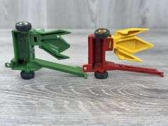 5 Forage Harvesters-1 New Holland 900, 1 International, 1 Hesston, 1 Case International, 1 Oliver, 1/64, Ertl