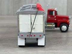 Winross Truck W/Ertl Bottom Dump Trailer, 1/64