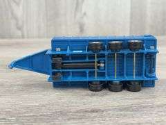 GMC Pickup W/Dump Trailer & Ford F350 Pickup W/Dump Trailer, 1/64, Ertl