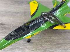 John Deere F-16 Airplane Bank, 1/48, SpecCast Collectibles