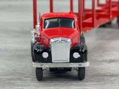 Mack H&S Truck W/Log Wagon, 1/64, Custom, Jack Stand Is Broken Off