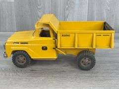 John Deere Dump Truck, 13 1/2” Long, Custom