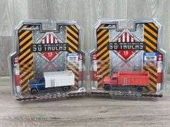 2-1980 Chevrolet C-70 Grain Trucks, 1/64, Greenlight, Limited Edition, 13 & 15  Series