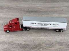 Freightliner C120 Rock Creek Feed & Grain Truck & Trailer, 1/64, SpecCast, Limited Edition