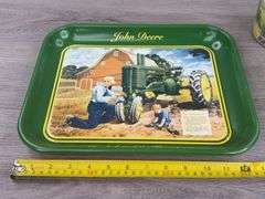 John Deere Metal Trays, S&P Shakers & Bucket