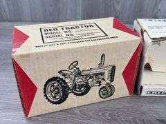 IH Farmall Empty Tractor Boxes-Ertl & Florida Classic Farm Toy