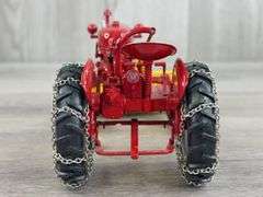IH McCormick Farmall Cub W/Snow Blade & Chains, 1/16, SpecCast