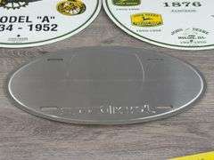3 John Deere Metal Signs