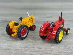 AGCO Historical Four Piece Collection-Oliver 88 NF, Allis Chalmers D-19 WF, Minneapolis-Moline 5-Star NF & Massey-Harris 555 WF, 1/64, Ertl Collectibles