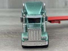 Truck W/Flatbed Trailer W/Pup, 1/64, Custom