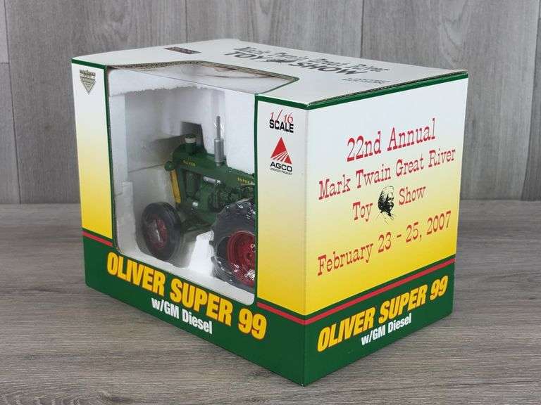 Oliver Super 99 W/GM Diesel, 1/16, Mark Twain GRTS