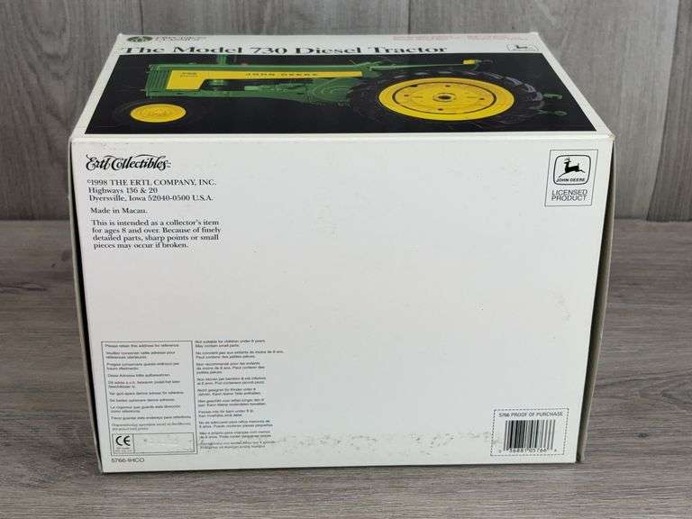 John Deere 730 NF Diesel, 1/16, Precision Classics 13