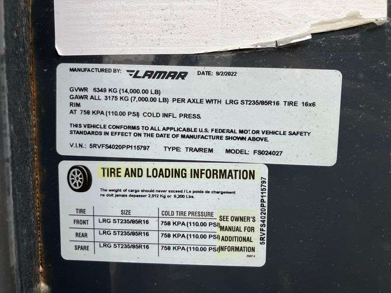 Lamar 40' Gooseneck Trailer