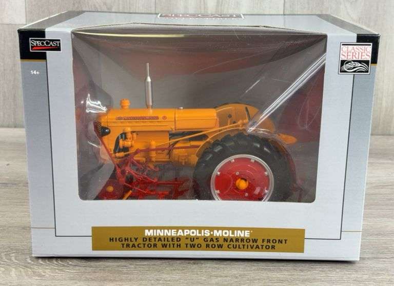 Minneapolis Moline U Gas NF W/2 Row Cultivator, 1/16