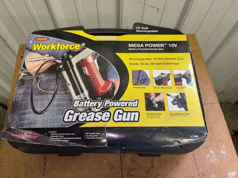 Battery Powered Grease Gun