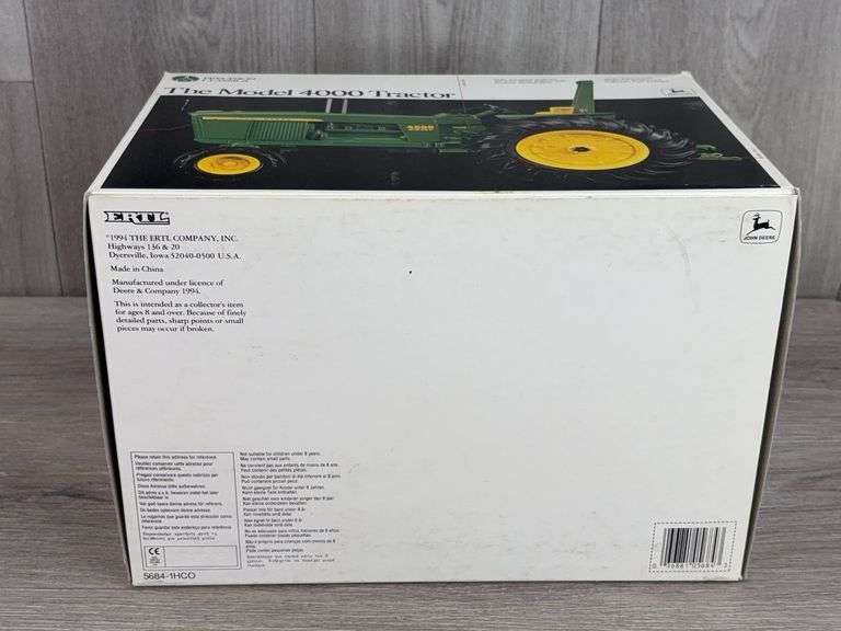 John Deere 4000 WF Diesel ROPS, 1/16, Precision Classics 5