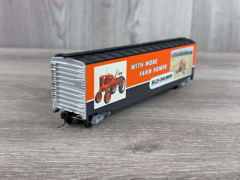 Allis-Chalmers “With More Farm Power” Rail Box Car, HO Scale