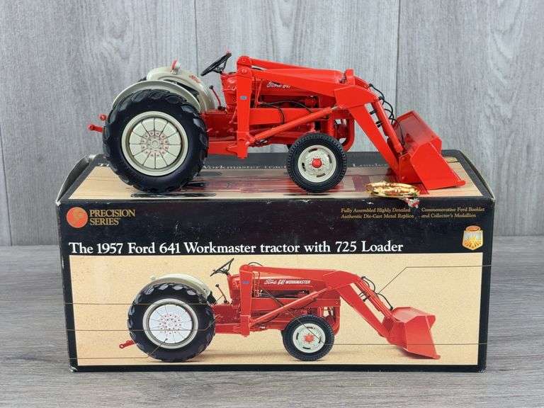 1957 Ford 641 Workmaster W/725 Loader, 1/16, Precision Series 6
