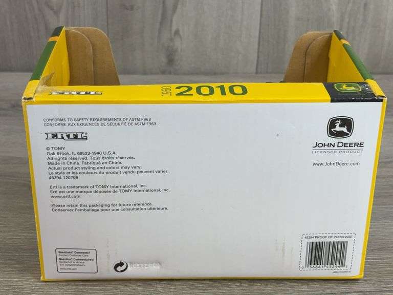 1960 John Deere 2010 WF, 1/16, Ertl
