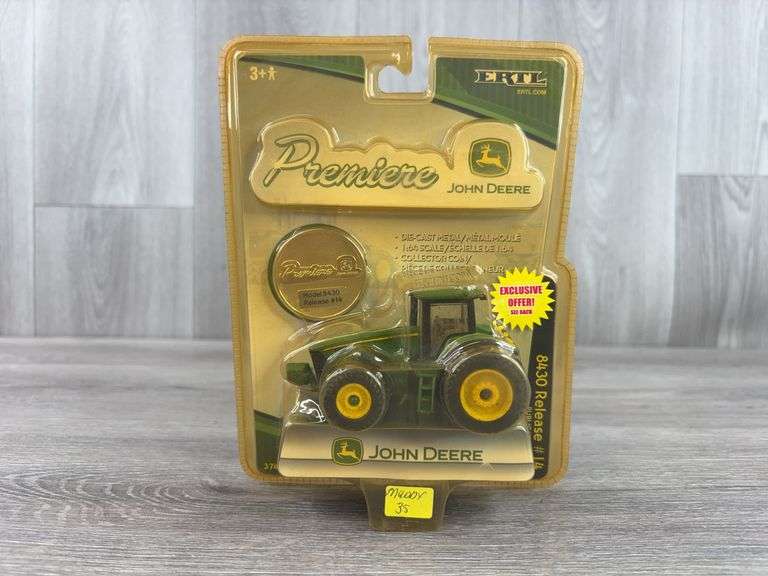 John Deere 8430 Front/Rear Duals, Muddy, 1/64, Premiere