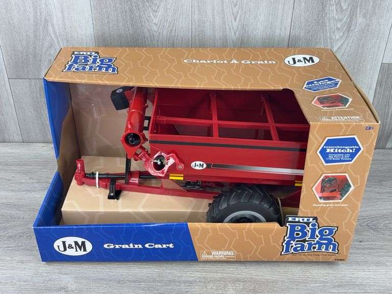 J&M 875 Grain Cart, 1/16, Ertl Big Farm