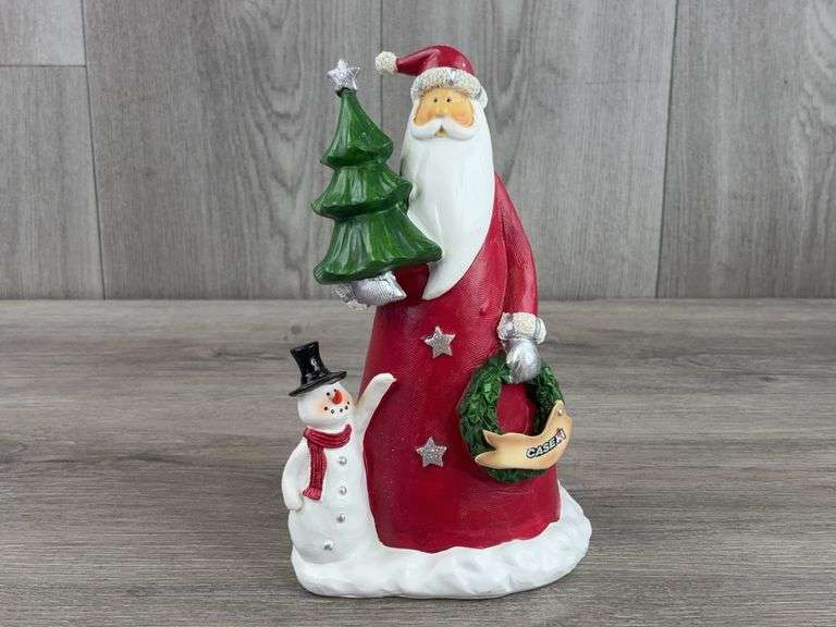 Case IH Holiday Santa, 9”H, SpecCast, 3rd In A Series