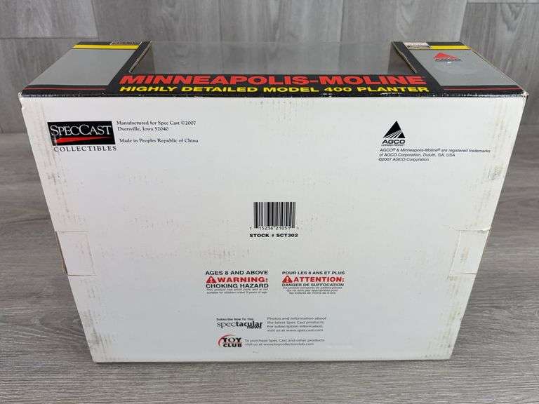 Minneapolis-Moline 400 Planter, 1/16, SpecCast, Classic Series