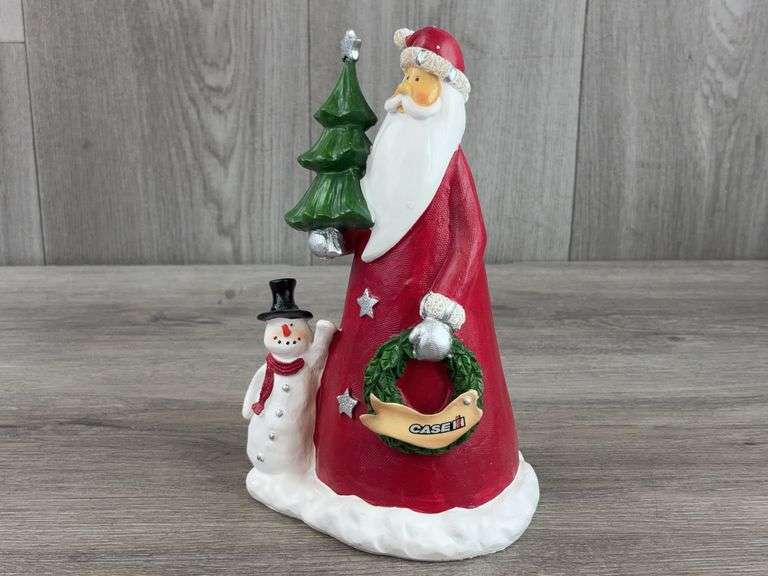 Case IH Holiday Santa, 9”H, SpecCast, 3rd In A Series