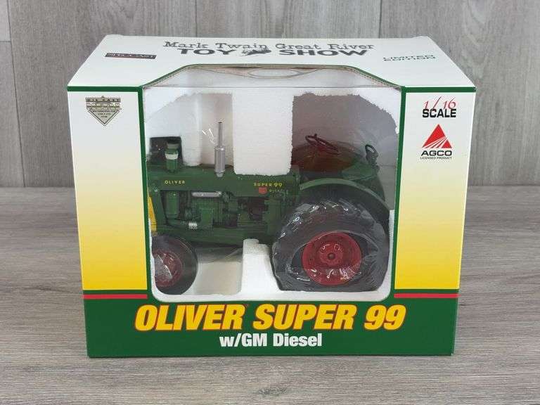 Oliver Super 99 W/GM Diesel, 1/16, Mark Twain GRTS