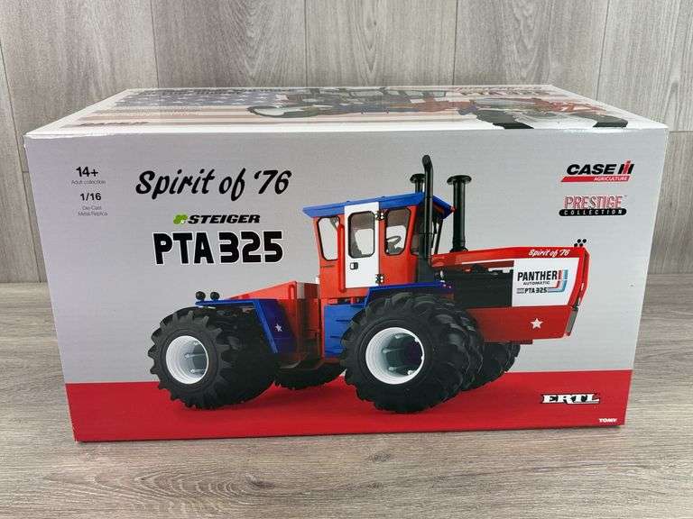 Steiger PTA325 ‘Spirit Of ‘76’ 4WD Duals, 1/16, Silver Chrome