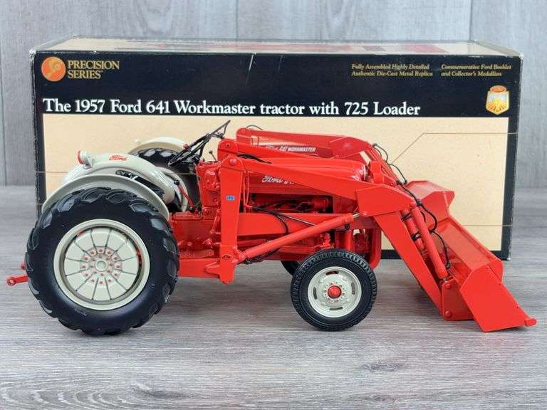1957 Ford 641 Workmaster W/725 Loader, 1/16